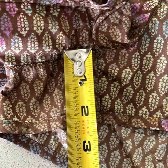 NWOT Free People Way Home Shorts Printed High Rise M Water Resistant Built Brief - Picture 8 of 13